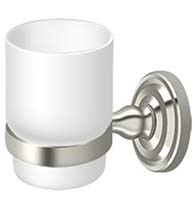 Glass Wall Mounted Toothbrush Tumbler, Deltana R2013