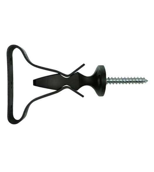 Solid Brass Colonial Style Shutter Door Holder, Deltana SDH193