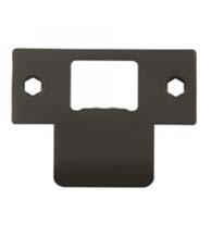 1-7/16 Inch Extended Lip T Strike Plate, Deltana TSPE200