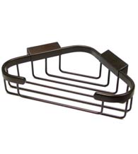 8-3/4 Inch Corner Wire Basket, Deltana WBC8570