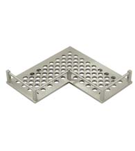 9 Inch HD Universal Corner Bathroom Basket, Deltana WBHDUC9