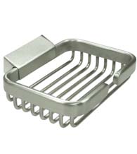 4-3/4 Inch Rectangular Solid Brass Soap Holder, Deltana WBR4535