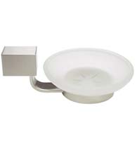 Wall Mounted Modern Glass Soap Dish, Deltana ZA2012