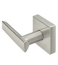 Modern Livingston Lever with Square Rose, Deltana ZLLS