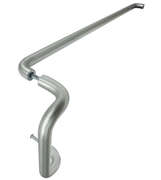 10 x 33 Store Door Push and Pull Handle Set