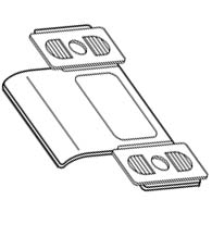 2-3/4 inch x 1-1/4 inch Adjustable Strike, Don-Jo 9450