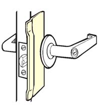 7 Inch Security Latch Guard Plate, Don-Jo BLP-207