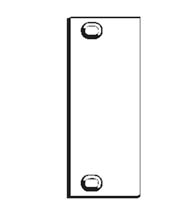 4.5 x 1.625 Hinge Frame Filler Plate, Don-Jo FF-45-PC