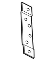 4 Inch Hinge Reinforcement Plate, Don-Jo HR-110