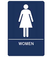 Women's Restroom Sign