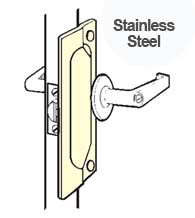 7 Inch Stainless Security Latch Guard Plate, Don-Jo LP-107-630