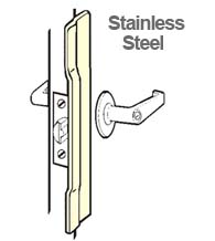 10 Inch Stainless Narrow Latch Guard Plate, Don-Jo NLP-110-630
