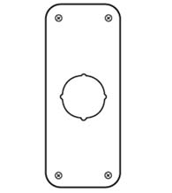 3-1/2 Inch x 9 Inch Remodeler Plate, Don-Jo RP-13509