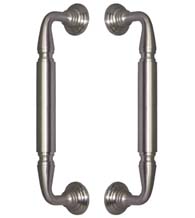 10 Inch Decorative Door Pulls, Pair, Deltana PR-DP2578