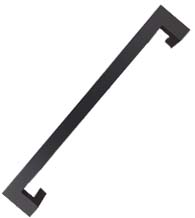 Door Pulls Doorware 24 Inch Oil Rubbed Bronze Stainless Steel Offset Pull Dwd Mjrp24 613