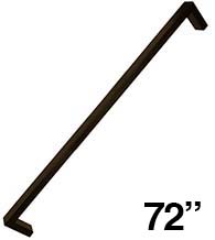 72 Inch Kian Oil Rubbed Bronze Door Pull