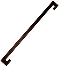 Oil Rubbed Bronze Offset 24 Inch Door Handle