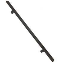 Oil Rubbed Bronze 36 Inch Rectangular Door Handle