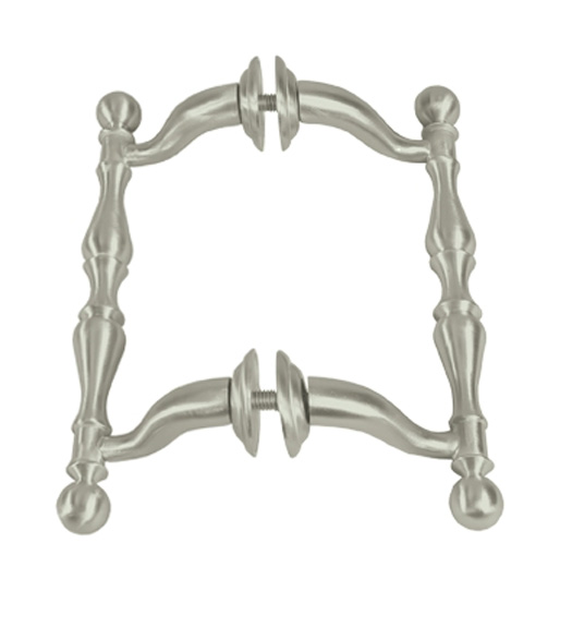6 Inch OffSet Decorative Shower Handle Pair