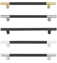 Customizable Ladder Pull with Black Grip, DWD-SHPRO316LPH-B