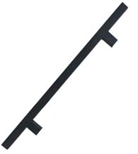 Matte Black 36 Inch Square Ladder Pull, DWD-SQPULL36-622