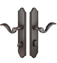 Concord 2 x 10 Inch American Cylinder Multi-Point Trim with 3-5/8 Inch c.c., Emtek 1685