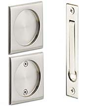 Dummy Square Pocket Door Set, Emtek 2136