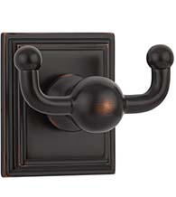 Quincy Double Robe Hook, Emtek 2609-31