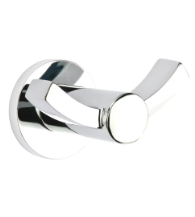 Modern Double Robe Hook, Emtek 2809-09