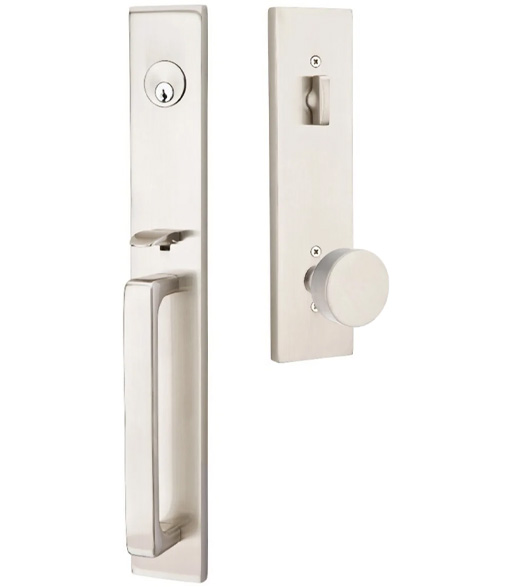 Emtek Lugano Mortise Entrance Handleset