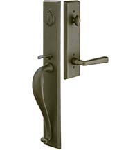 Traditional Full Length Rectangular Handleset, Emtek 451613