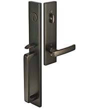 Full Escutcheon Lausanne Handleset, Emtek 4819