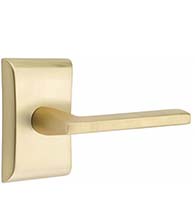 Helios Lever with Neos Rose, Emtek 5051HLO