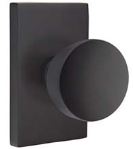Laurent Knob with Rectangular Rose, Emtek 5052LAU