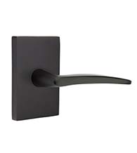 Poseidon Lever with Rectangular Rose, Emtek 5052POS