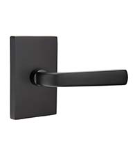 Sion Lever with Rectangular Rose, Emtek 5052SIO