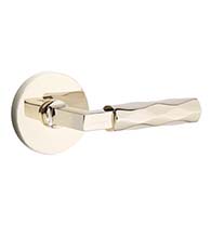 Tribeca Leverset with Disk Rosette, Emtek 5059LSTR