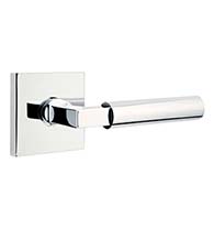 Hercules Lever with Square Rose, Emtek 5050HEC