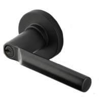 Hanover Key in Lever with Disk Rose, Emtek 5115HN