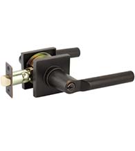 Hanover Key in Lever with Square Rose, Emtek 5122HN