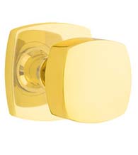 Freestone Knob with Urban Modern Rose, Emtek 5306FRK