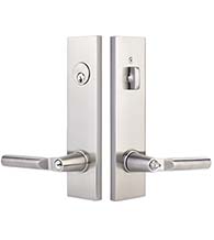 Modern Rectangular Two-Point Lock, Emtek 5312