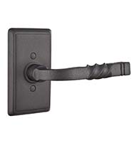 San Carlos Lever with Rectangular Rose, Emtek 7053SC