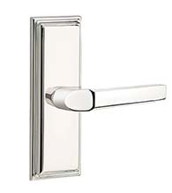 Milano Lever with Wilshire Sideplate, Emtek 8035M