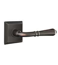 Turino Lever with Quincy Rose, Emtek 8531T