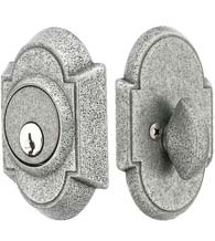 Single Cylinder Wrought Steel Arched Deadbolt, Emtek 8461