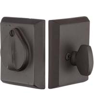 Rectangular Sandcast Bronze Single Cylinder Deadbolt, Emtek 8465