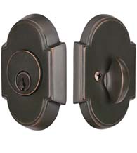 Arched Single Cylinder Deadbolt, Emtek 8466
