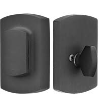 Ridgemont Sandcast Bronze Single Cylinder Deadbolt, Emtek 8476