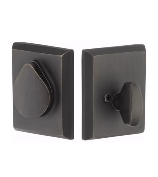 Rectangular Single Cylinder Covered Deadbolt